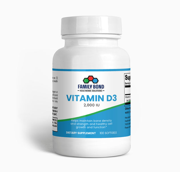 Vitamin D3 2,000 IU