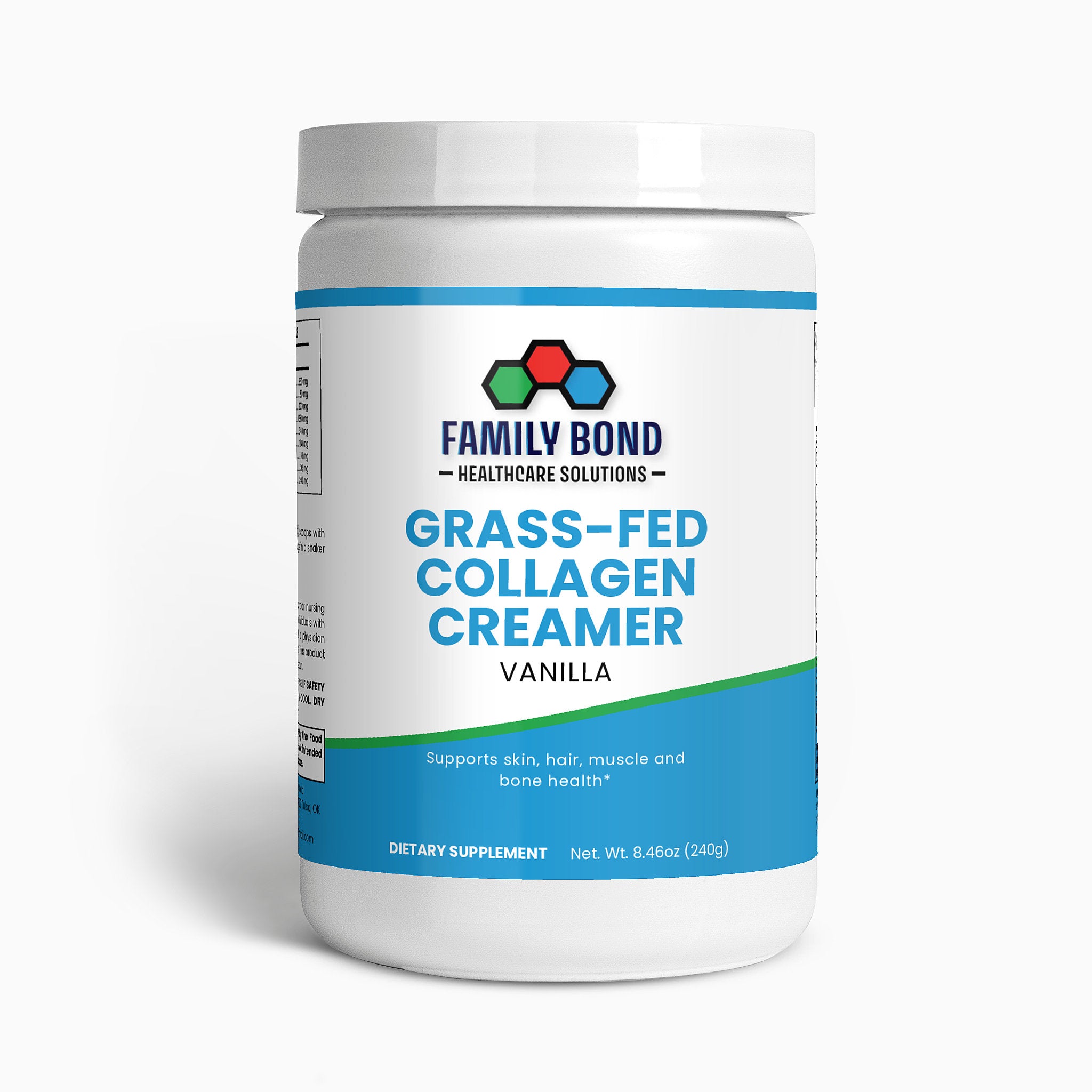 Grass-Fed Collagen Creamer (Vanilla)