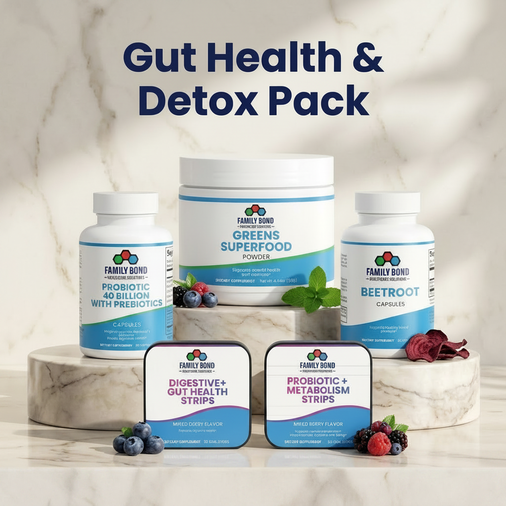 🌿 Gut Health & Detox Pack