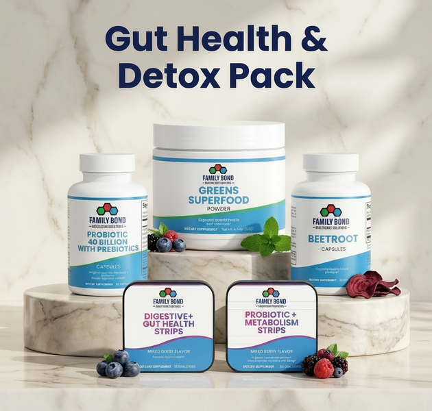 🌿 Gut Health & Detox Pack