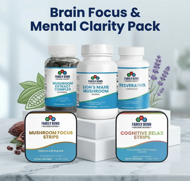 🧠 Brain Focus & Mental Clarity Pack